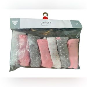 NWT Carters Little Girls Underwear Sz 2/3